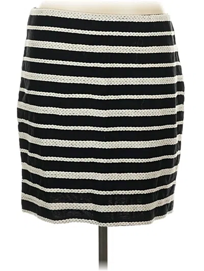 Pre-owned Max Studio Casual Skirt In Black