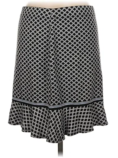 Pre-owned Max Studio Casual Skirt In Black