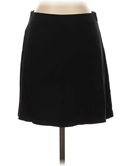 Pre-owned Max Studio Casual Skirt In Black