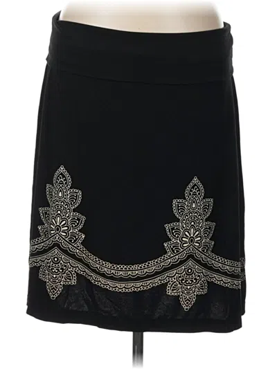 Pre-owned Max Studio Casual Skirt In Black