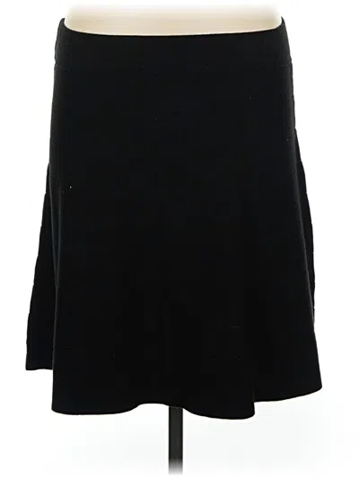Pre-owned Max Studio Casual Skirt In Black