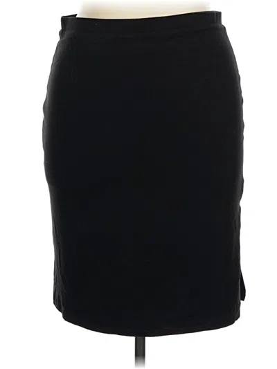 Pre-owned Max Studio Casual Skirt In Black