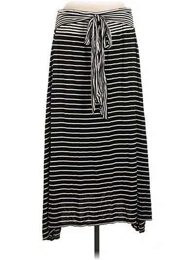 Pre-owned Max Studio Casual Skirt In Black