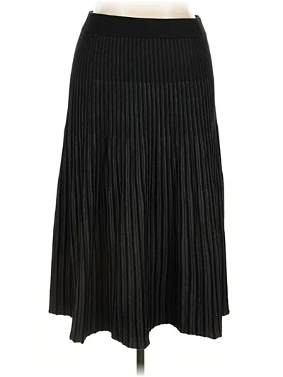 Pre-owned Max Studio Casual Skirt In Black