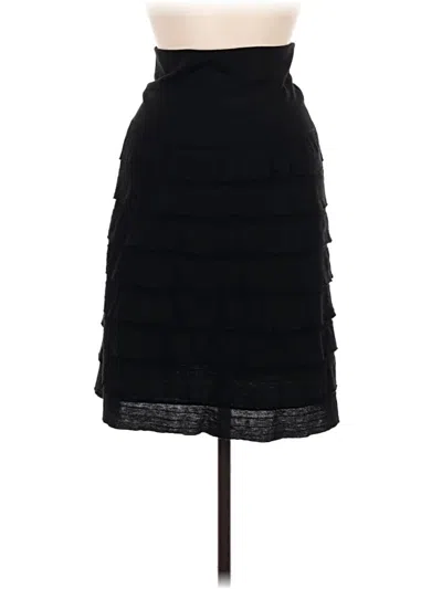 Pre-owned Max Studio Casual Skirt In Black