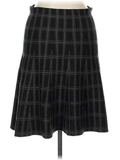 Pre-owned Max Studio Casual Skirt In Black
