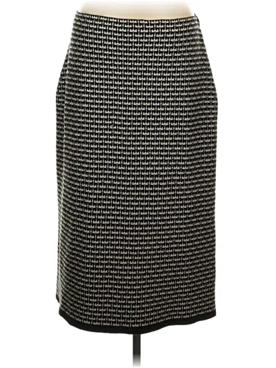 Pre-owned Max Studio Casual Skirt In Black