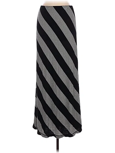 Pre-owned Max Studio Casual Skirt In Black
