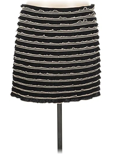 Pre-owned Max Studio Casual Skirt In Black