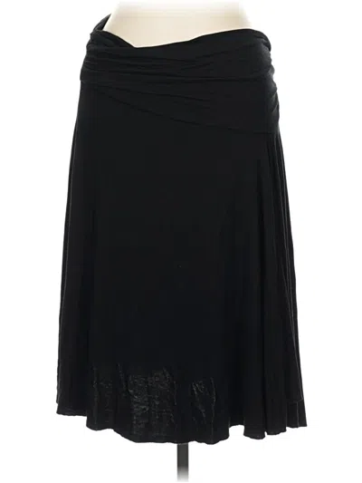 Pre-owned Max Studio Casual Skirt In Black