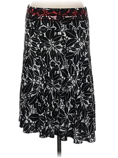 Pre-owned Max Studio Casual Skirt In Black