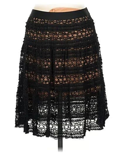Pre-owned Max Studio Casual Skirt In Black