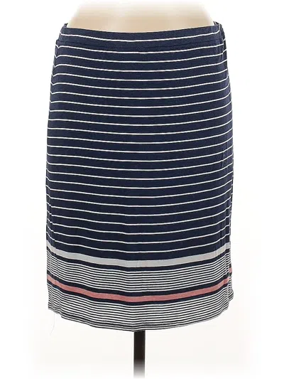 Pre-owned Max Studio Casual Skirt In Blue
