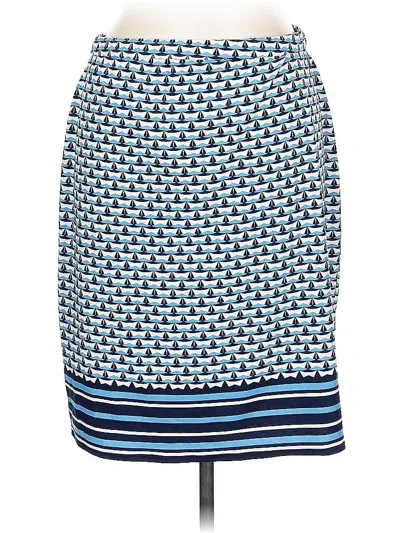 Pre-owned Max Studio Casual Skirt In Blue