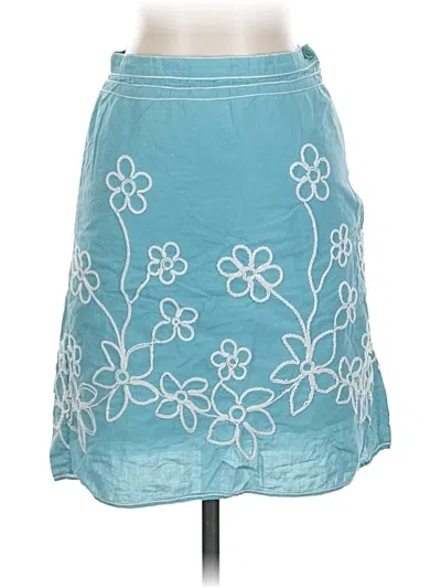 Pre-owned Max Studio Casual Skirt In Blue