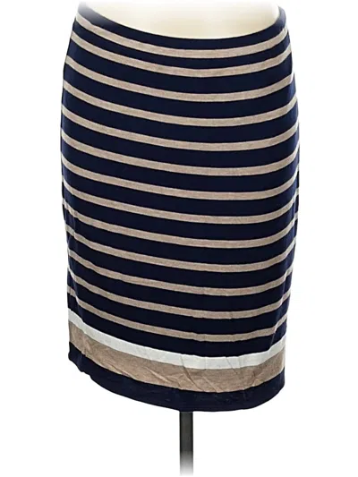 Pre-owned Max Studio Casual Skirt In Blue