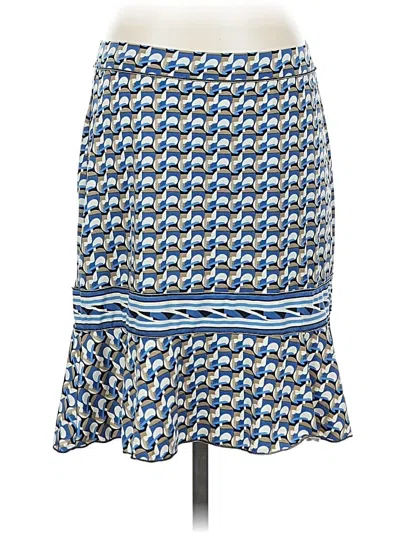 Pre-owned Max Studio Casual Skirt In Blue