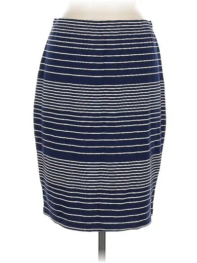 Pre-owned Max Studio Casual Skirt In Blue