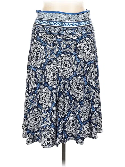 Pre-owned Max Studio Casual Skirt In Blue