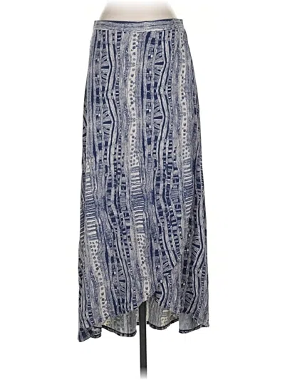 Pre-owned Max Studio Casual Skirt In Blue