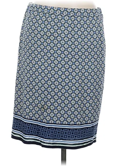 Pre-owned Max Studio Casual Skirt In Blue