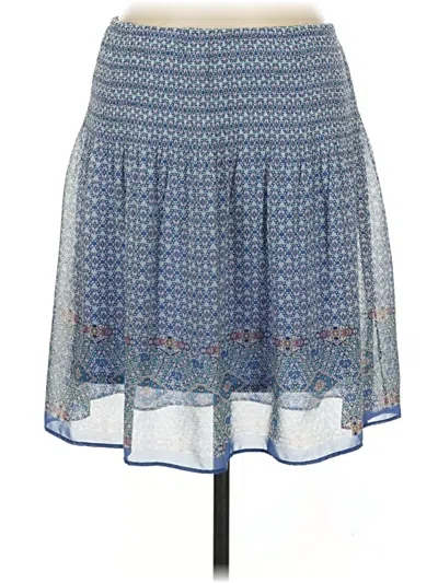 Pre-owned Max Studio Casual Skirt In Blue