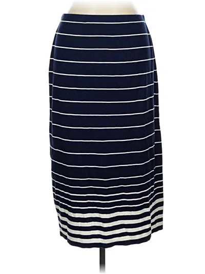 Pre-owned Max Studio Casual Skirt In Blue