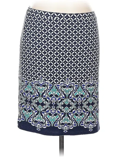 Pre-owned Max Studio Casual Skirt In Blue