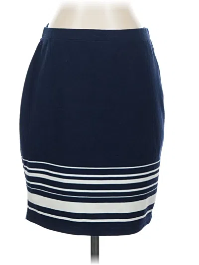 Max Studio Casual Skirt In Blue