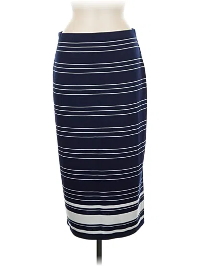 Pre-owned Max Studio Casual Skirt In Blue