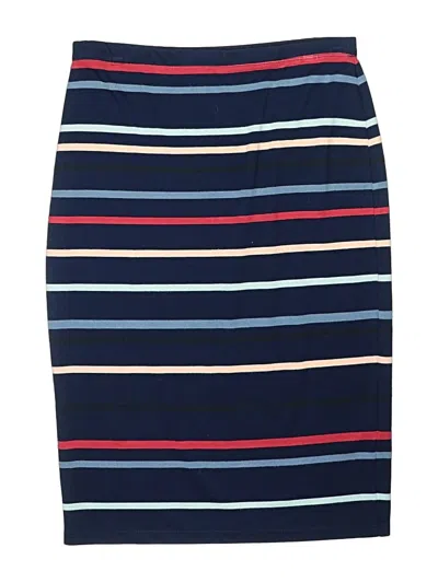 Pre-owned Max Studio Casual Skirt In Blue