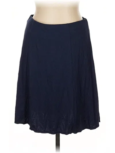 Pre-owned Max Studio Casual Skirt In Blue