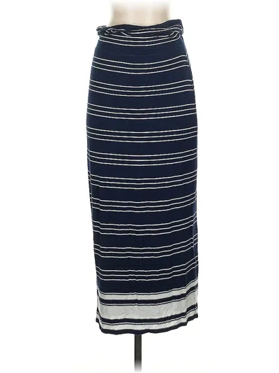 Pre-owned Max Studio Casual Skirt In Blue