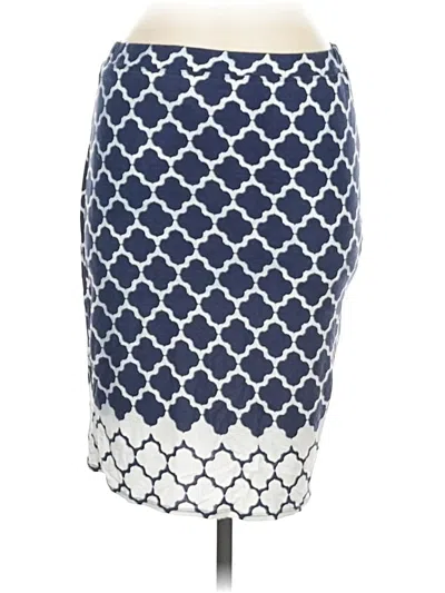 Pre-owned Max Studio Casual Skirt In Blue