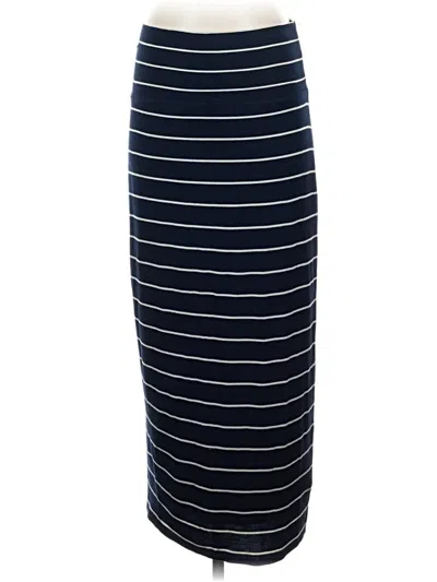 Pre-owned Max Studio Casual Skirt In Blue