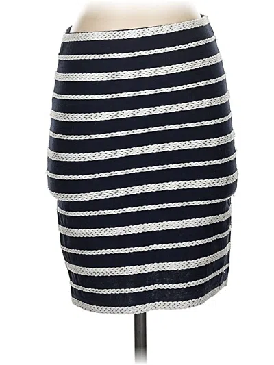 Pre-owned Max Studio Casual Skirt In Blue
