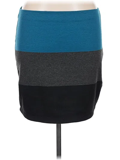 Pre-owned Max Studio Casual Skirt In Blue