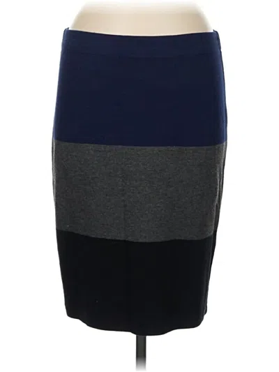 Pre-owned Max Studio Casual Skirt In Blue