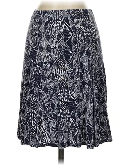 Pre-owned Max Studio Casual Skirt In Blue