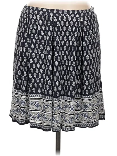 Pre-owned Max Studio Casual Skirt In Blue