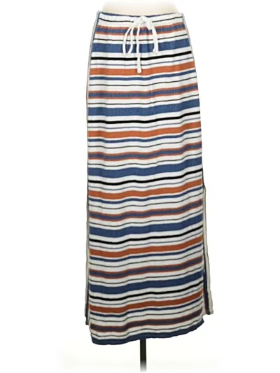 Pre-owned Max Studio Casual Skirt In Blue