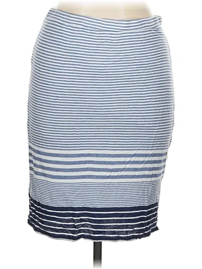 Pre-owned Max Studio Casual Skirt In Blue