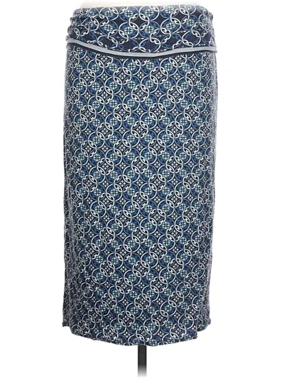 Pre-owned Max Studio Casual Skirt In Blue