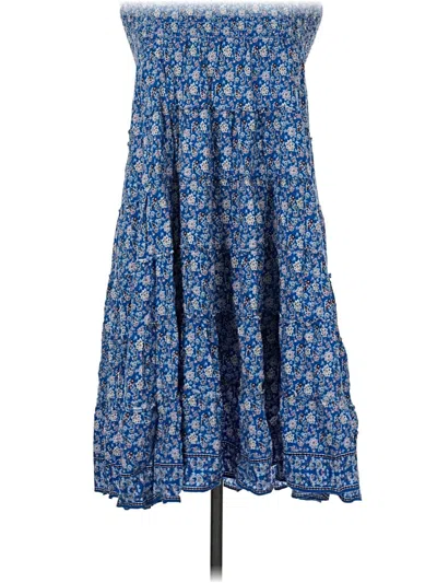 Pre-owned Max Studio Casual Skirt In Blue