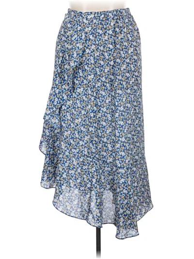 Pre-owned Max Studio Casual Skirt In Blue