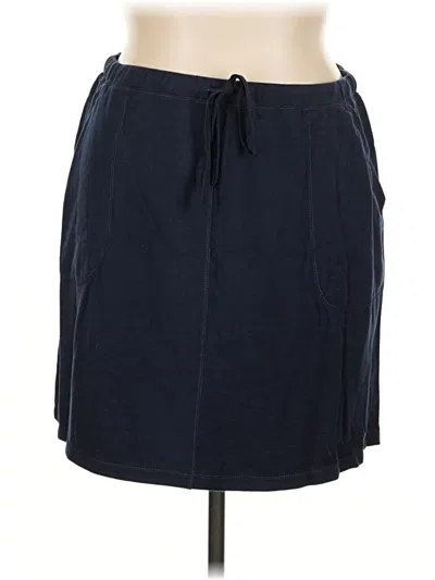 Pre-owned Max Studio Casual Skirt In Blue