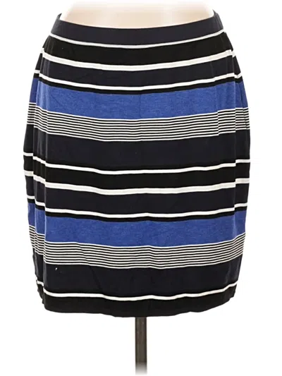 Pre-owned Max Studio Casual Skirt In Blue