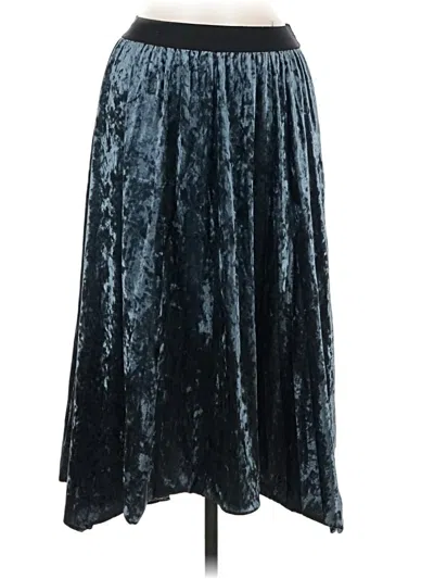 Pre-owned Max Studio Casual Skirt In Blue