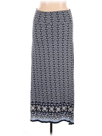 Pre-owned Max Studio Casual Skirt In Blue