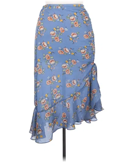 Pre-owned Max Studio Casual Skirt In Blue